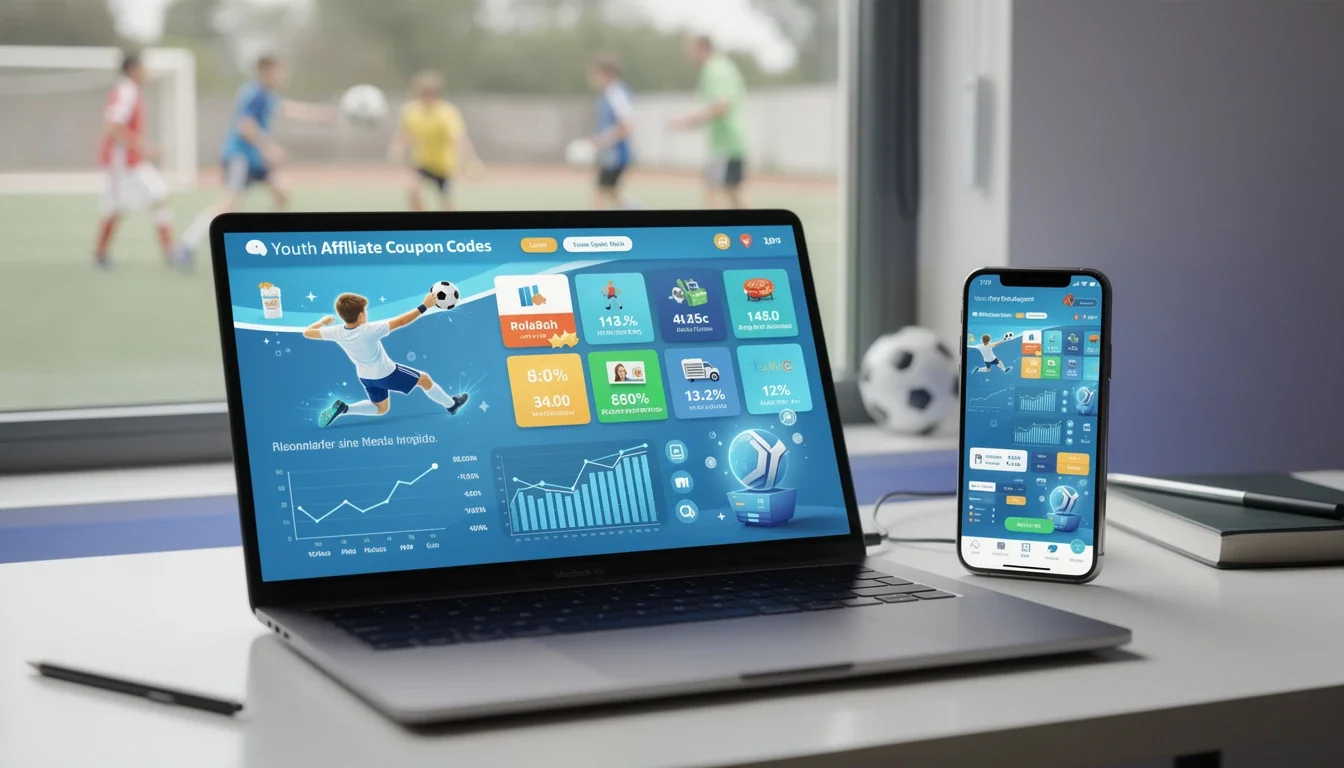 A summary infographic highlighting best practices for affiliate coupon codes youth sports apps