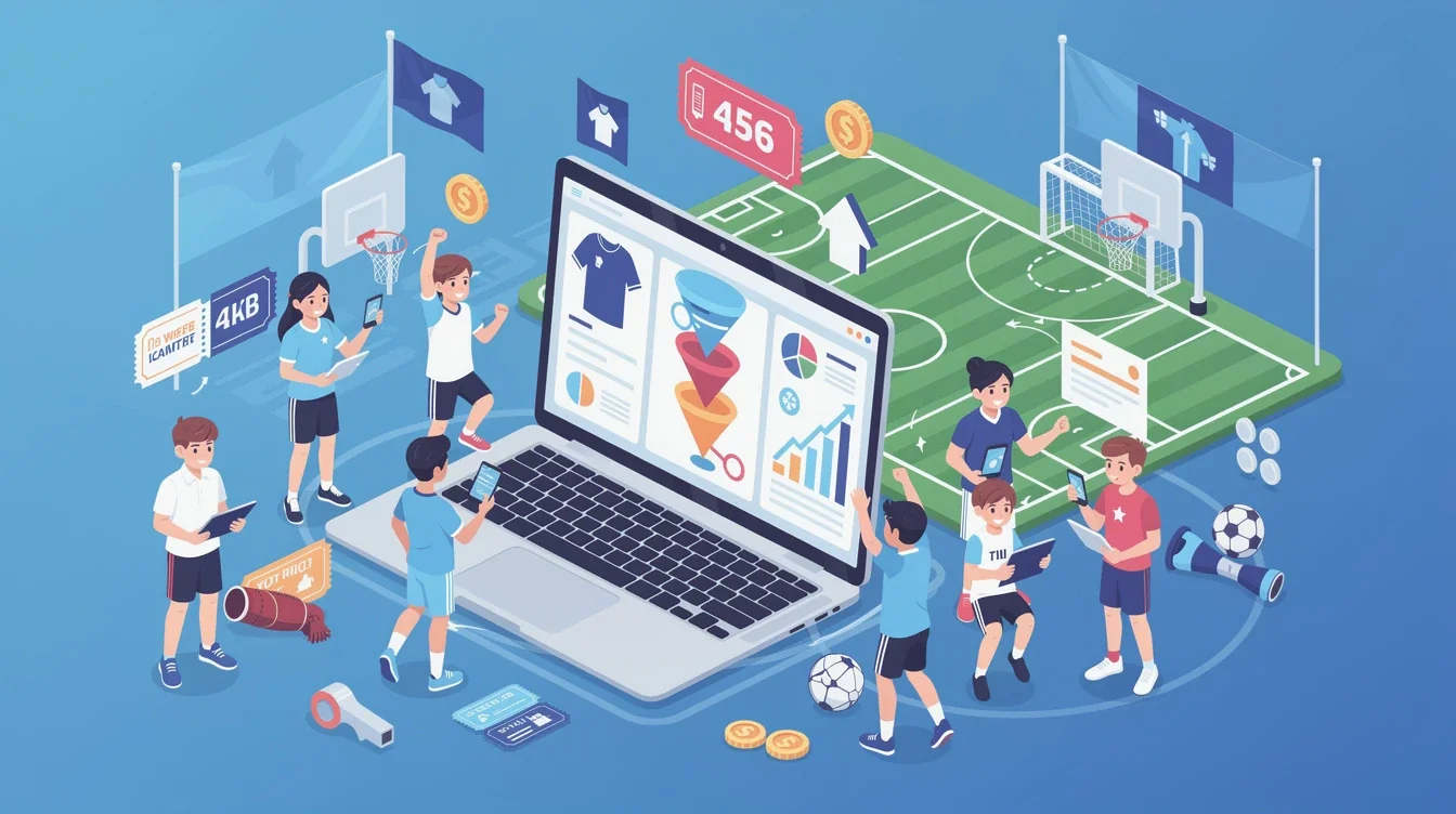 A summary infographic highlighting best practices for affiliate marketing for youth sports events