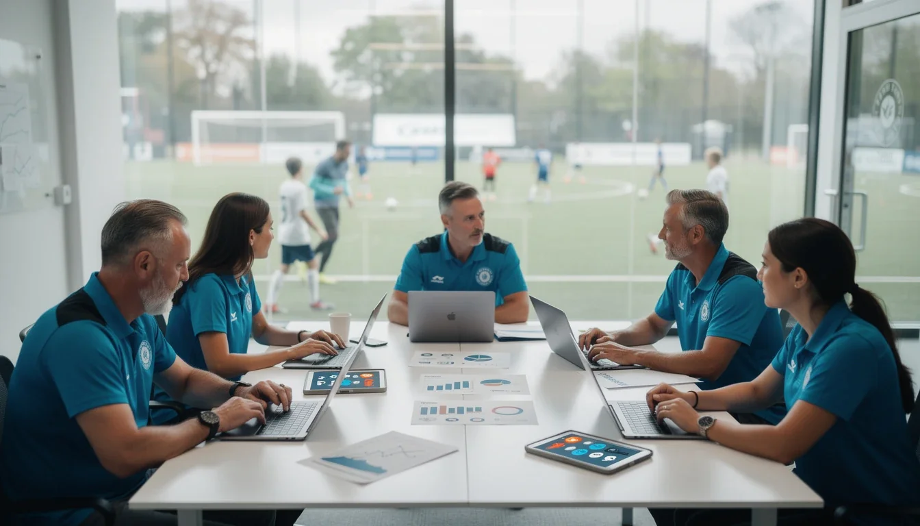 A summary infographic highlighting best practices for affiliate partnerships for youth soccer clubs funding