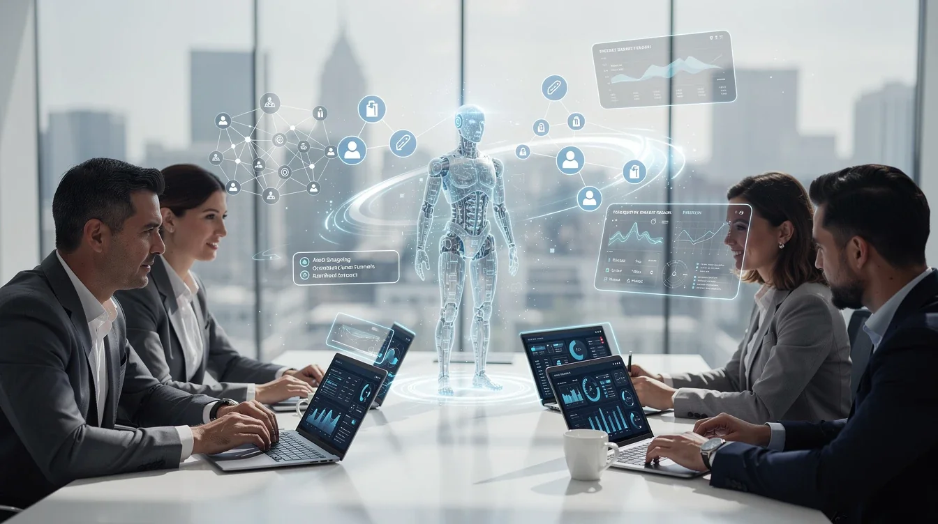 An illustrated diagram showing the key benefits of ai-driven affiliate recruitment strategies 2026 strategies