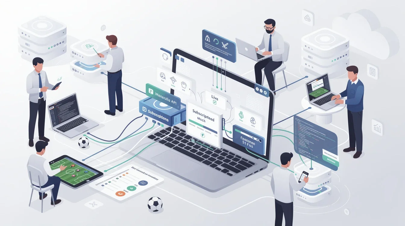 A summary infographic highlighting best practices for api integration for subscription soccer apps