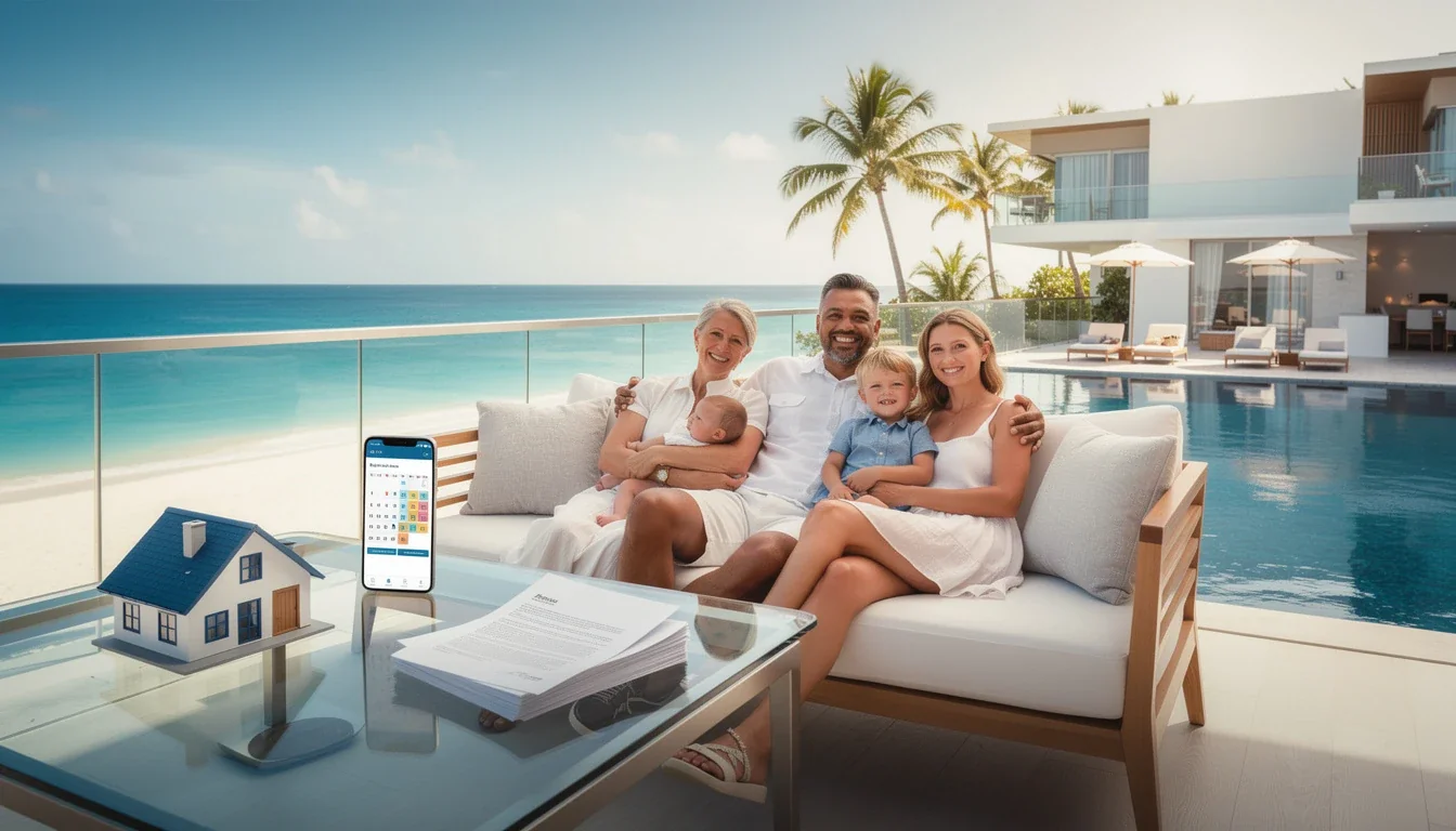 An illustrated diagram showing the key benefits of benefits of take over timeshare ownership 2026 strategies