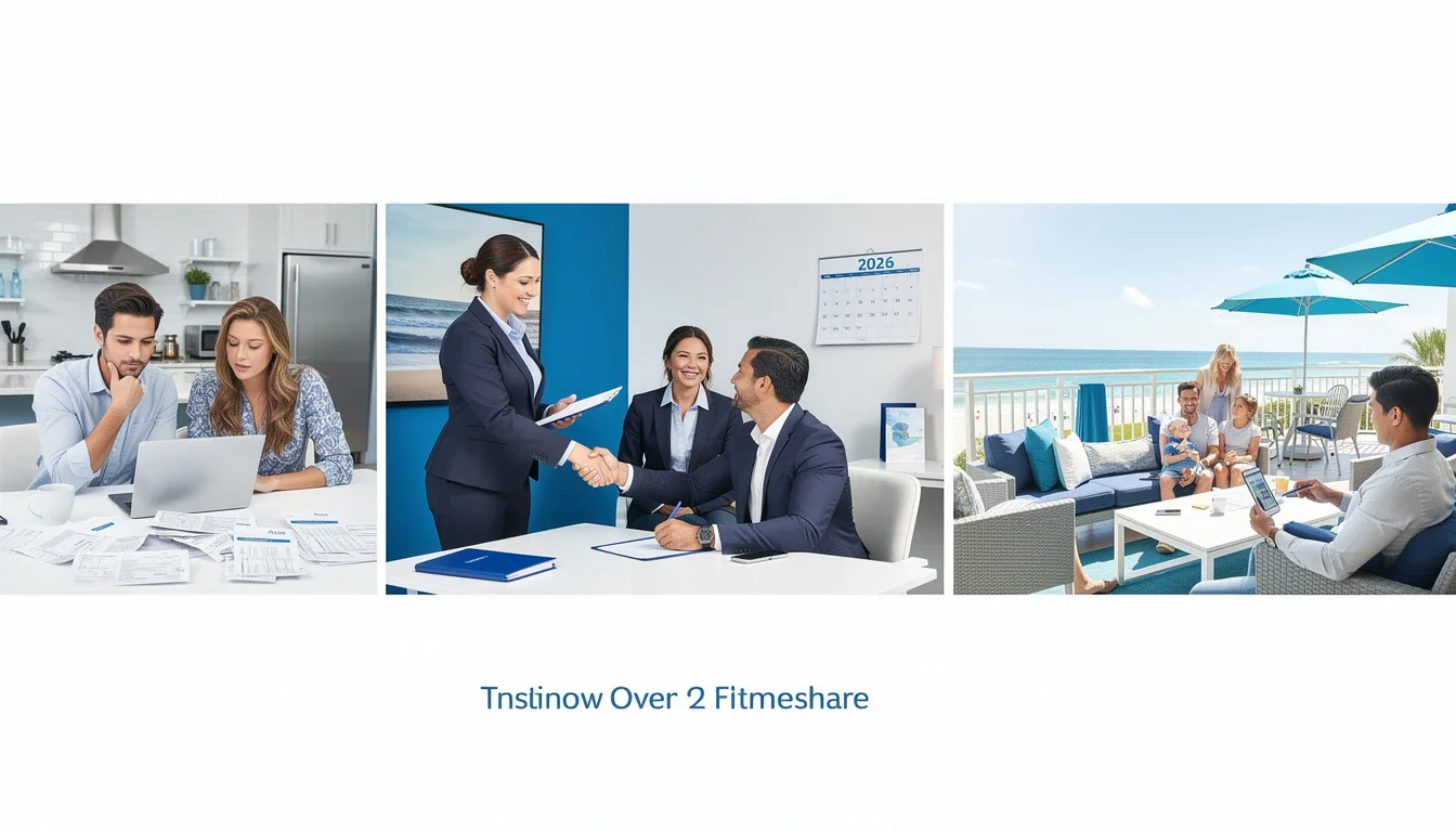 A step-by-step visual process guide demonstrating how benefits of take over timeshare ownership 2026 works