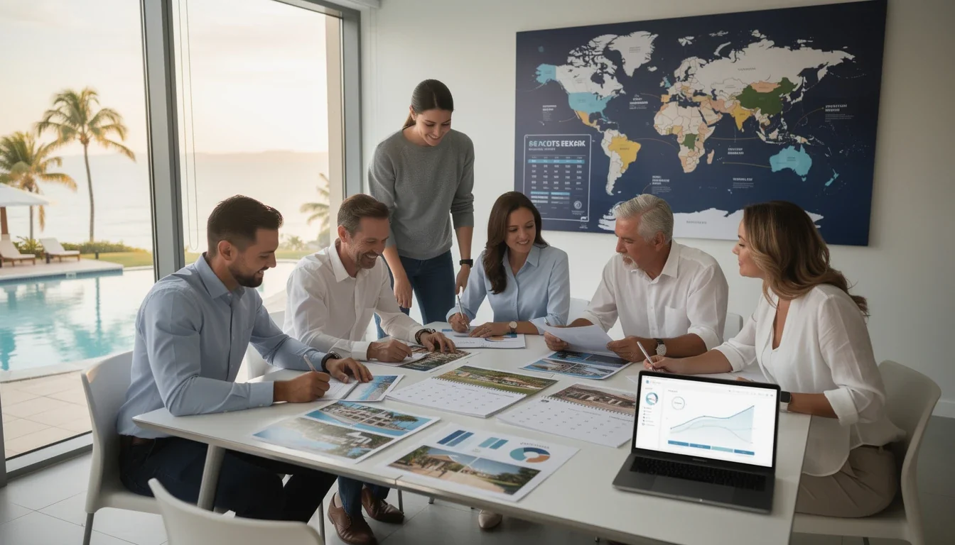 A summary infographic highlighting best practices for budget-friendly timeshares off-peak holidays