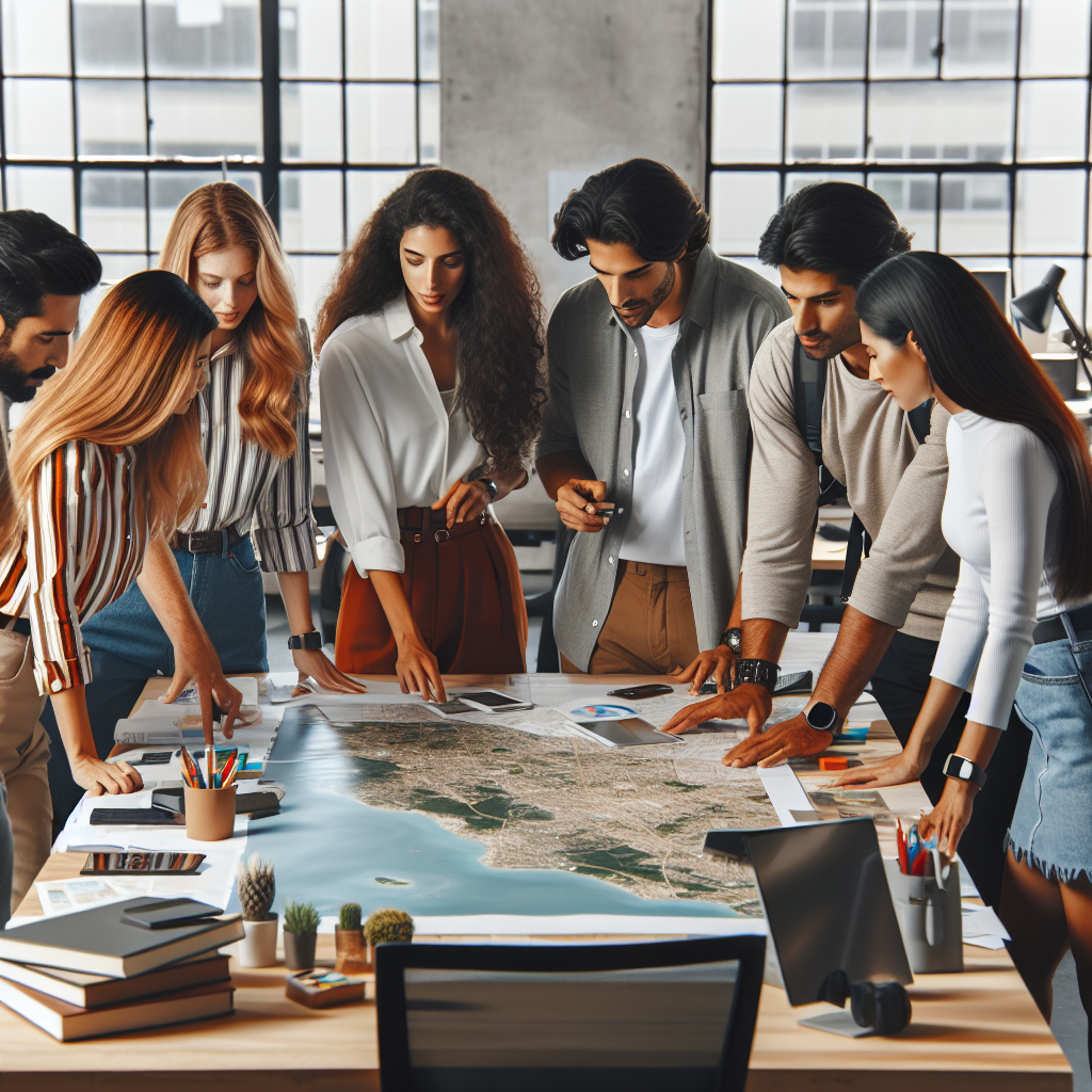 Step-by-step process illustration