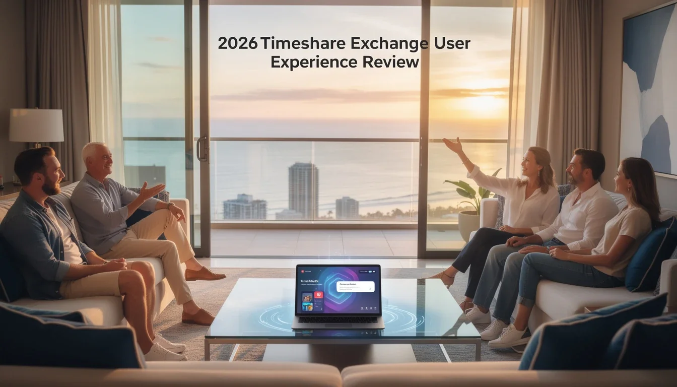 A professional team working on 2026 timeshare exchange user experience review solutions in a modern office environment