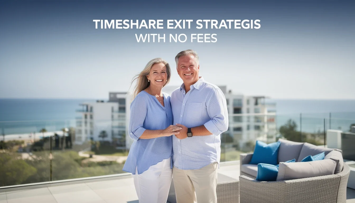 A professional team working on timeshare exit strategies with no fees solutions in a modern office environment