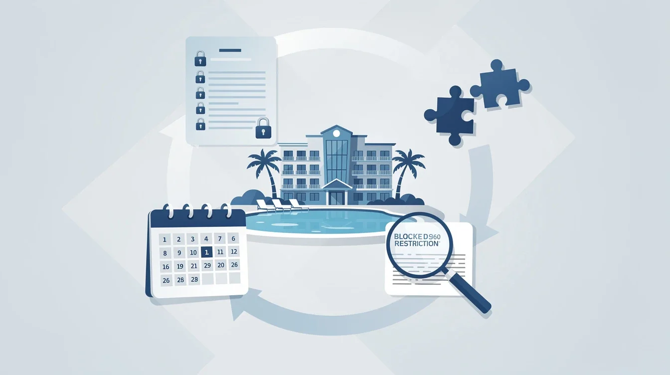 A summary infographic highlighting best practices for hidden restrictions in timeshare rental contracts