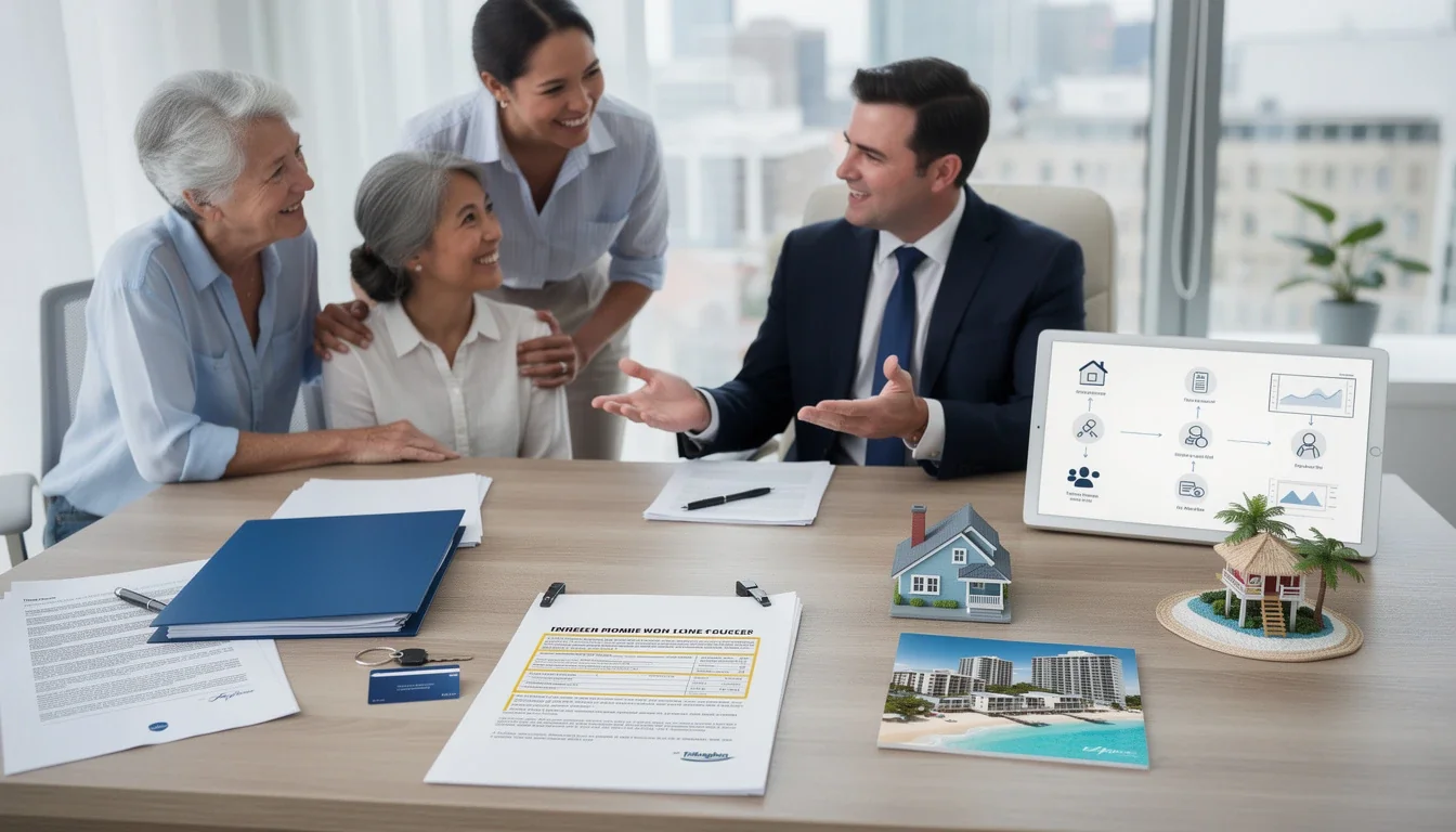 An illustrated diagram showing the key benefits of inherited timeshare ownership legal process strategies