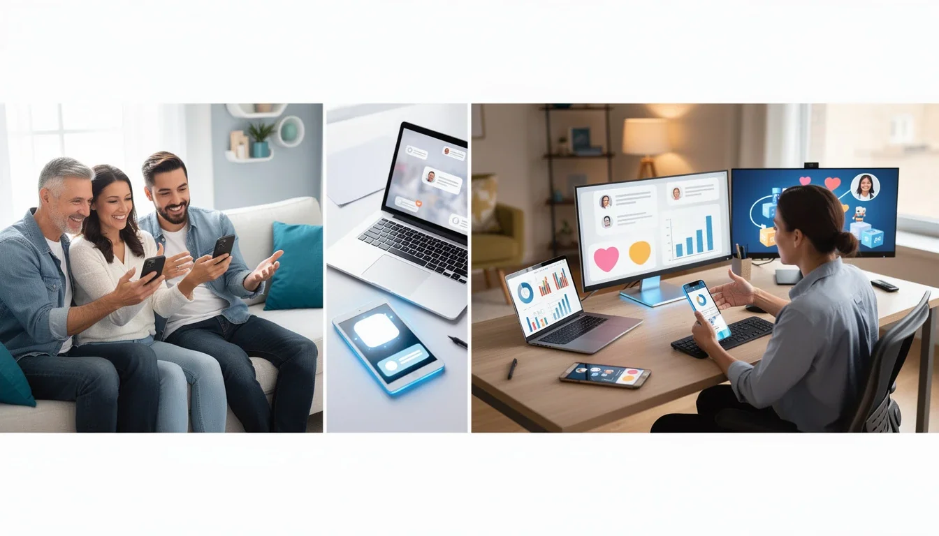 A step-by-step visual process guide demonstrating how leveraging parent testimonials for affiliate offers works