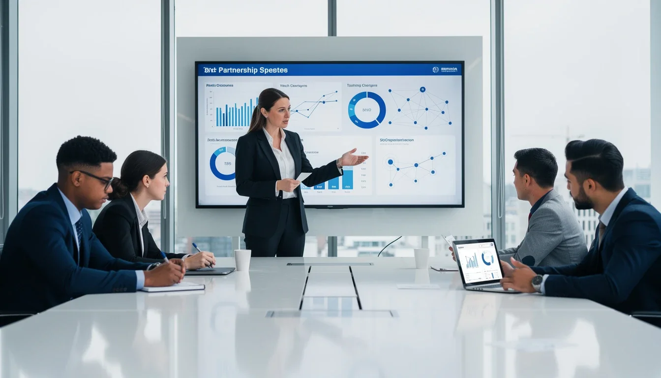 A summary infographic highlighting best practices for leveraging partnership data for youth training