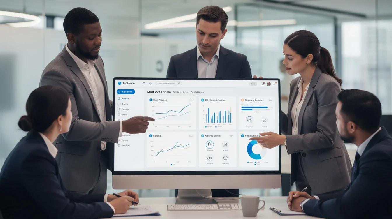 A summary infographic highlighting best practices for multi-channel partner dashboard setup tips