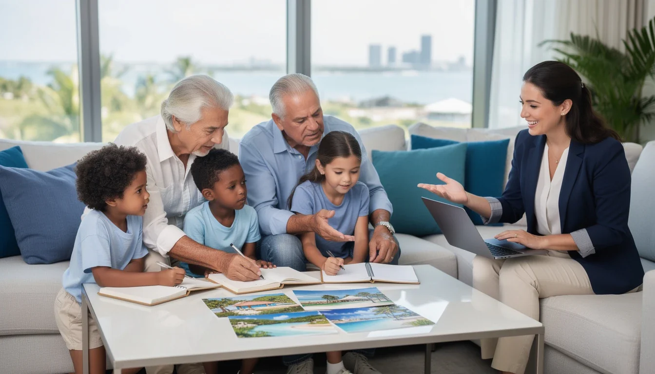 A summary infographic highlighting best practices for multi-generational timeshare vacation planning 2026