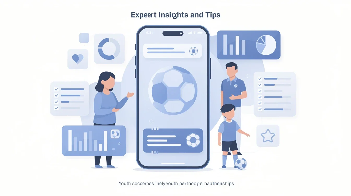 A summary infographic highlighting best practices for parent preferences in soccer app partnerships