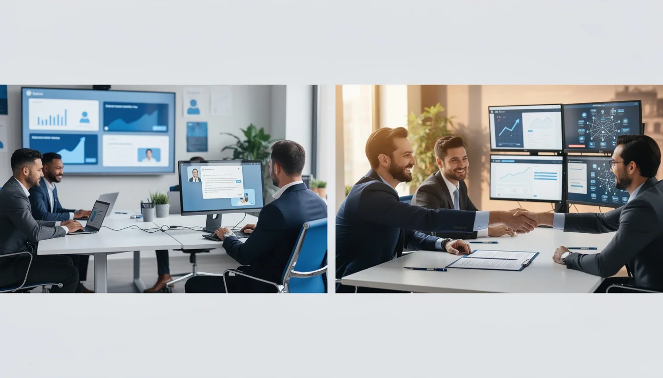 A step-by-step visual process guide demonstrating how partner recruitment strategies for saas affiliates works