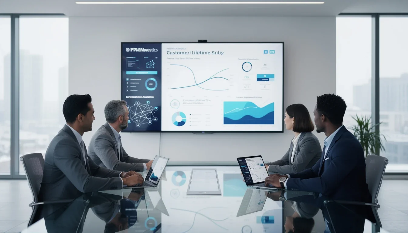 A summary infographic highlighting best practices for partnership analytics predicting customer lifetime value