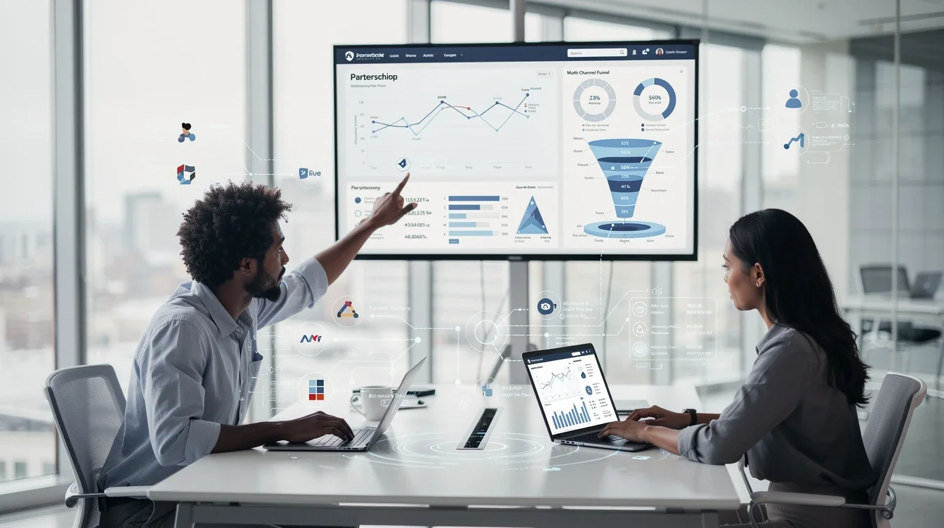 A summary infographic highlighting best practices for partnership attribution for saas growth challenges
