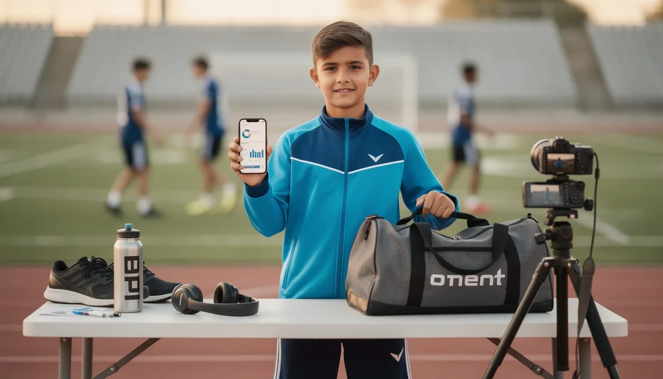 A summary infographic highlighting best practices for partnership bonuses for youth sports influencers