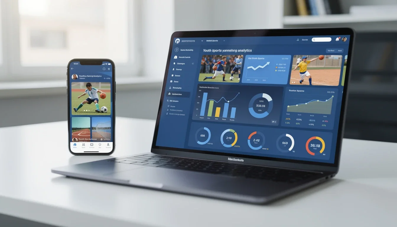 A summary infographic highlighting best practices for partnership dashboard for youth sports apps
