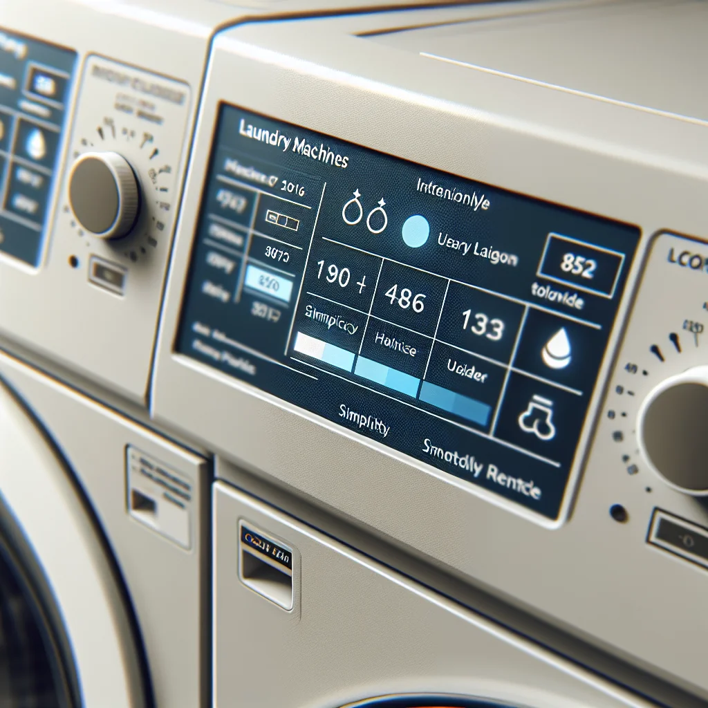 A step-by-step visual process guide demonstrating how short term washer dryer rental works with clear labeled stages