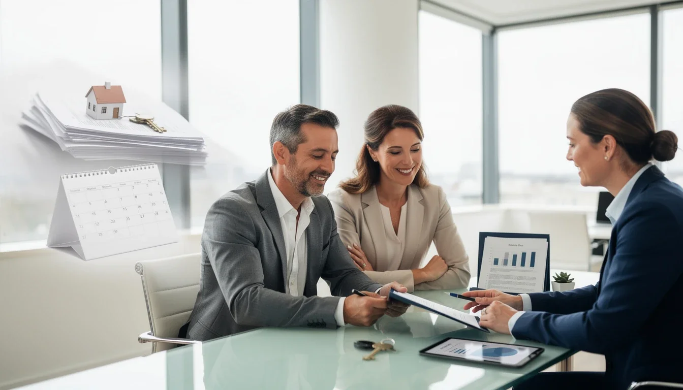 An illustrated diagram showing the key benefits of timeshare exit strategies with no fees strategies