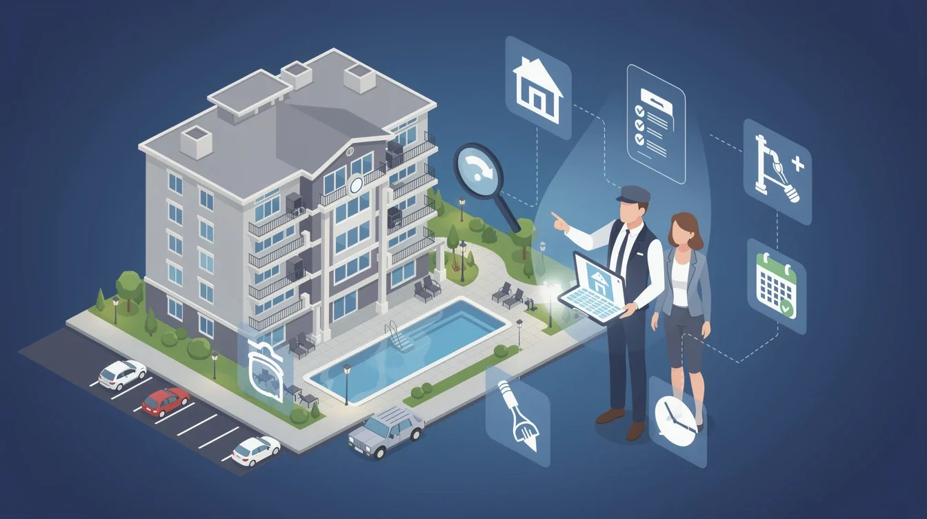 A summary infographic highlighting best practices for timeshare inspection checklist before ownership takeover
