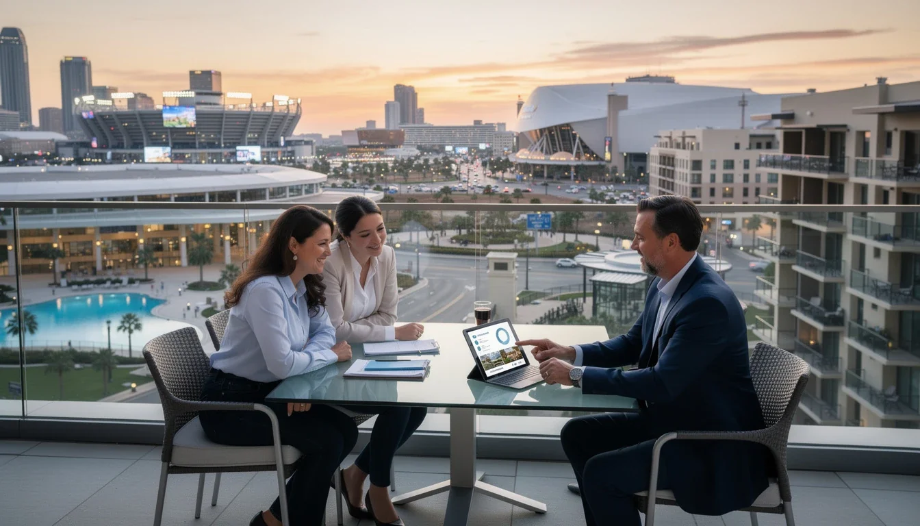 A summary infographic highlighting best practices for timeshare ownership near major event destinations