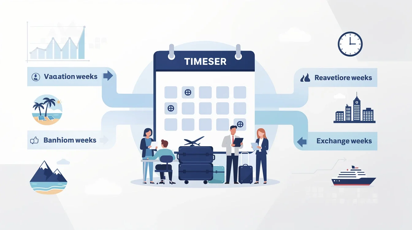 A summary infographic highlighting best practices for timeshare vacation banking unused weeks options