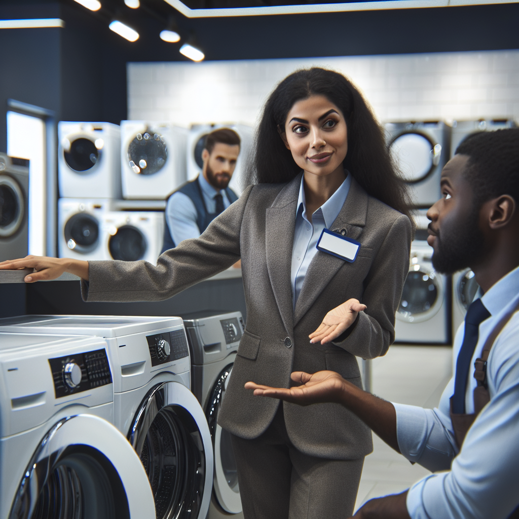 A step-by-step visual process guide demonstrating how washer and dryer rental near me works with clear labeled stages